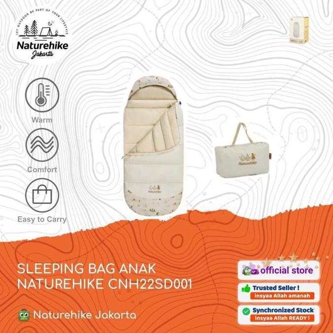 SLEEPING BAG / KANTONG TIDUR CAMPING ANAK NATUREHIKE CNH22SD001