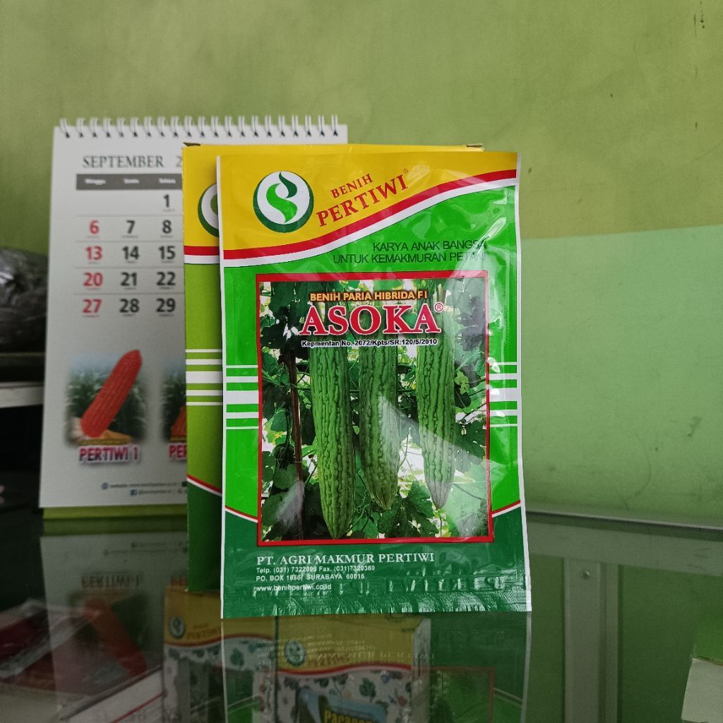 Benih Paria Pare ASOKA F1 10 Gram - Tahan Simpan, Adaptasi Dataran Rendah, Rasa Pahit