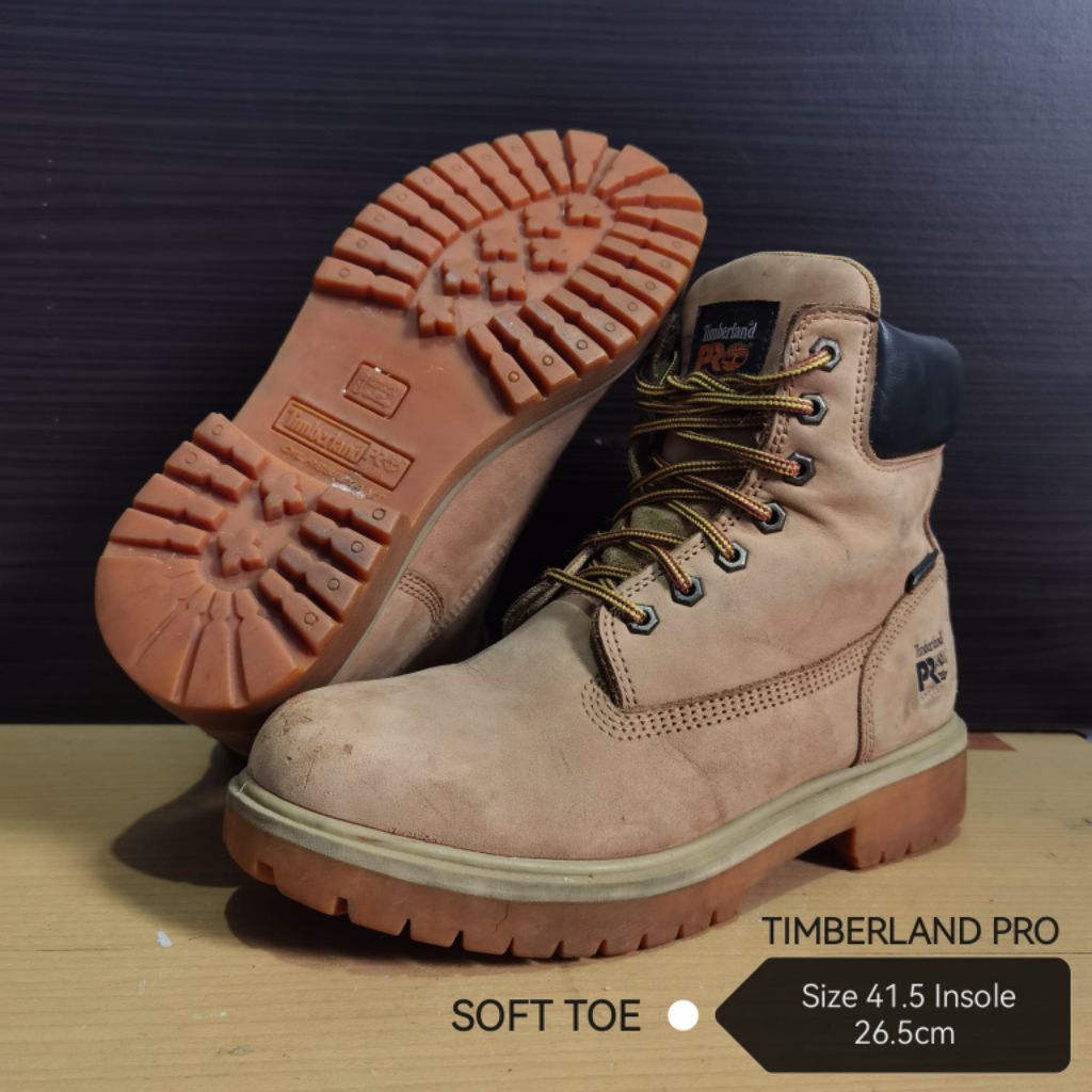 Timberland Pro Soft Toe Waterproof Sz 41.5
