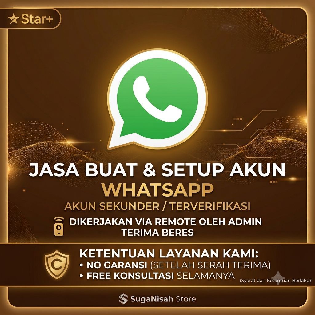 Paket Nomor WhatsApp Fresh Siap Pakai, Aktivasi Mudah