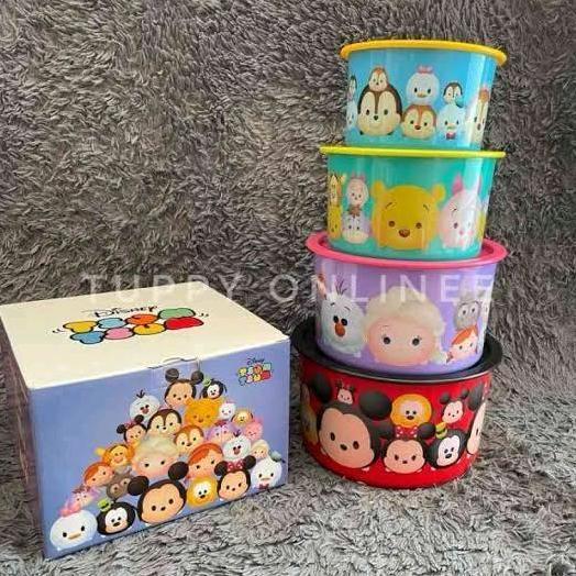 Toples Disney Tsum Tsum Canister Tupperware