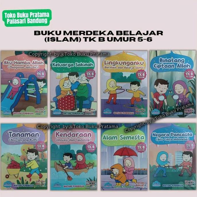 Paket Majalah PAUD, RA Islam Kurikulum Merdeka TK B Umur 5-6 Tahun
