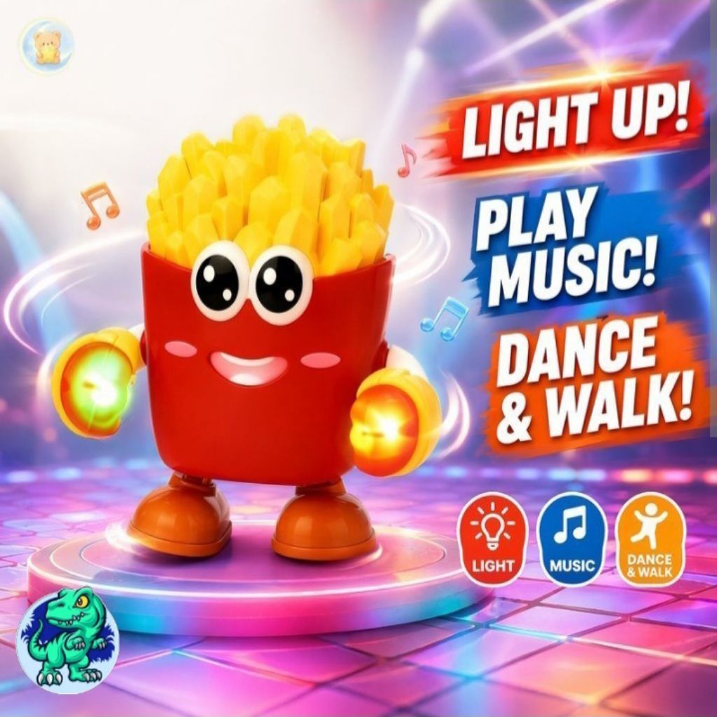 Mainan Anak Dancing Boxing Fries KFC