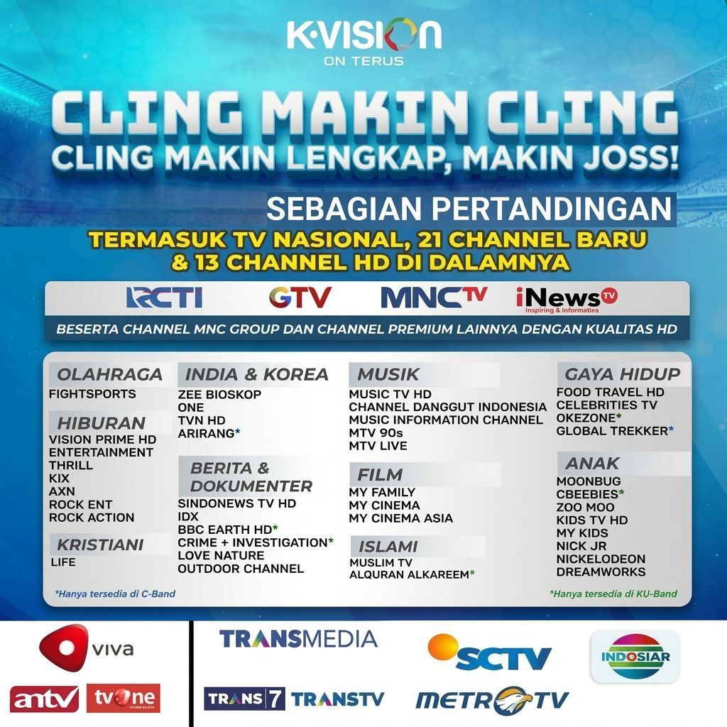 paket cling K vision paket K vision