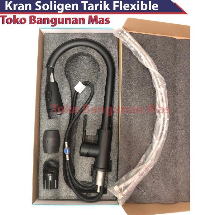 Vromdakar - Kran Angsa Tarik Soligen Stainless Sus-304 Keran Angsa Panas Dingin