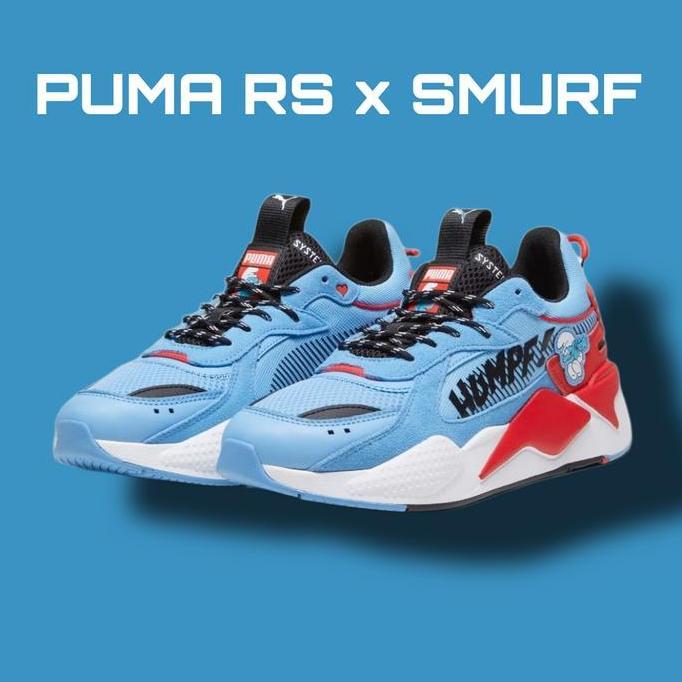 Puma Rs-X The Smurfs / Puma Running Shoes. [Ori] Tsb