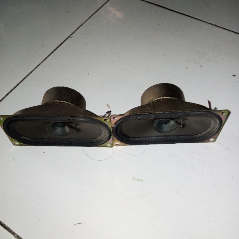 Speaker bekas copotan tv Polytron sepasang