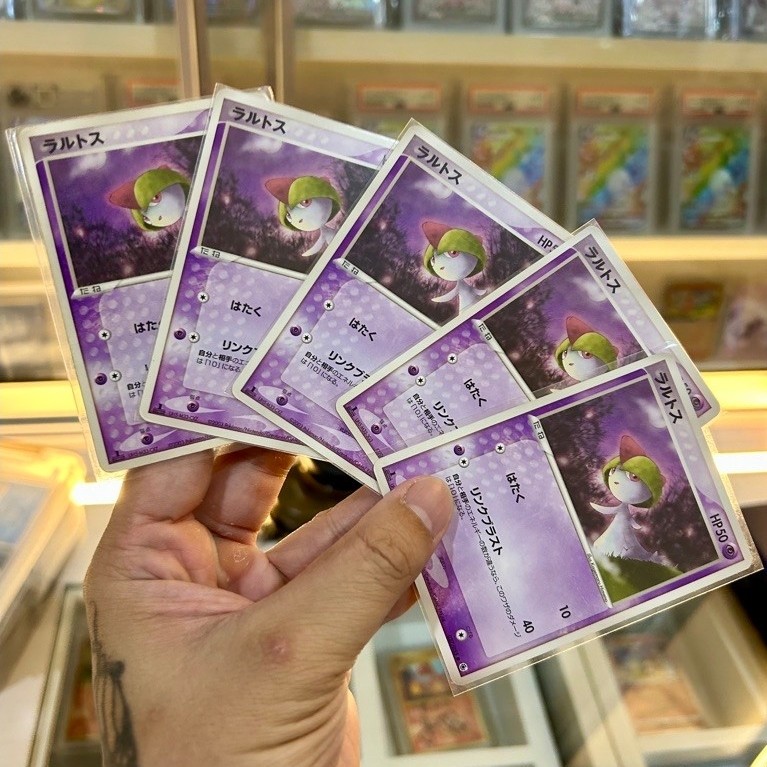 1st ed Ralts Vintage 1 kartu POKEMON tcg card set japan japanese/ english/ indonesia NON ( box sr hr