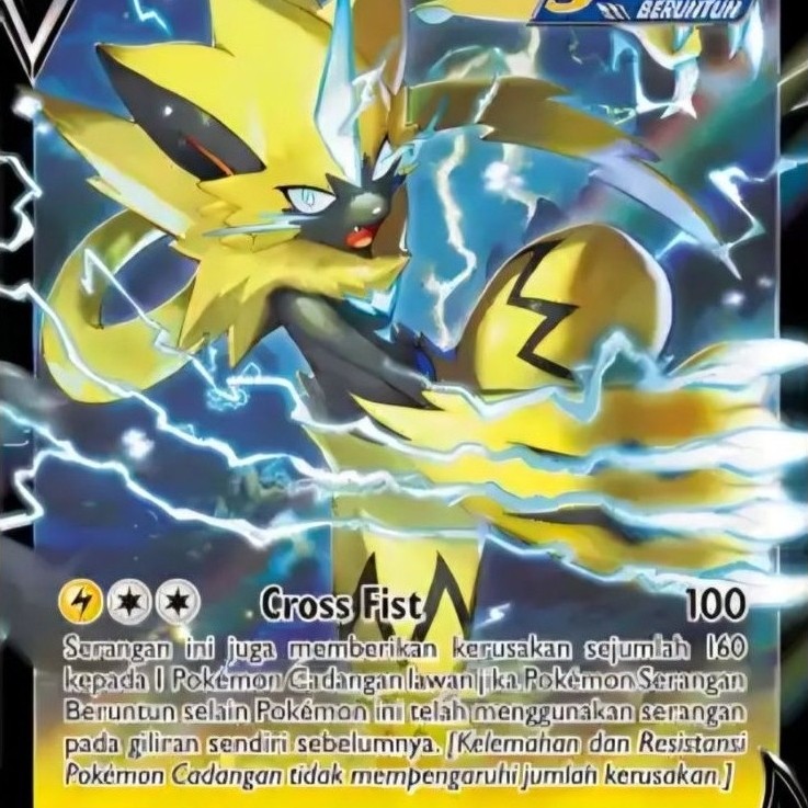 Tcg Pokemon Zeraora V S6k 2021 ID