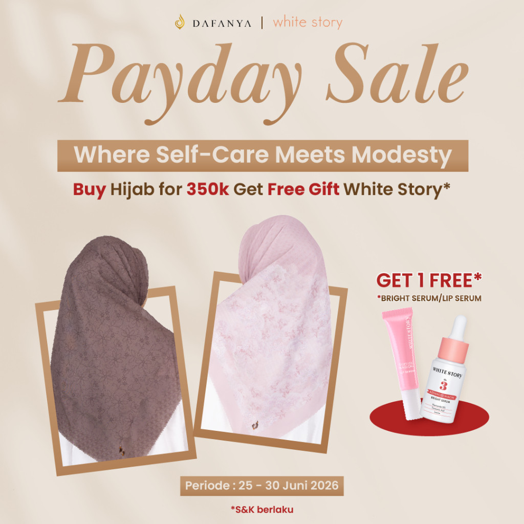 [PAYDAY SALE] DAFANYA - GWP Dafanya x White Story