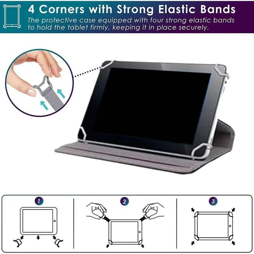 NEW Case Olike Edu Tab E3 10.1 / Olike EduTab E3 - 10.1 inch Rotary Universal Flip Cover Casing Stan