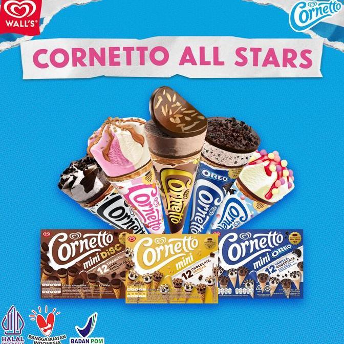 Cornetto All Star - Es Krim / Ice Cream Wall's