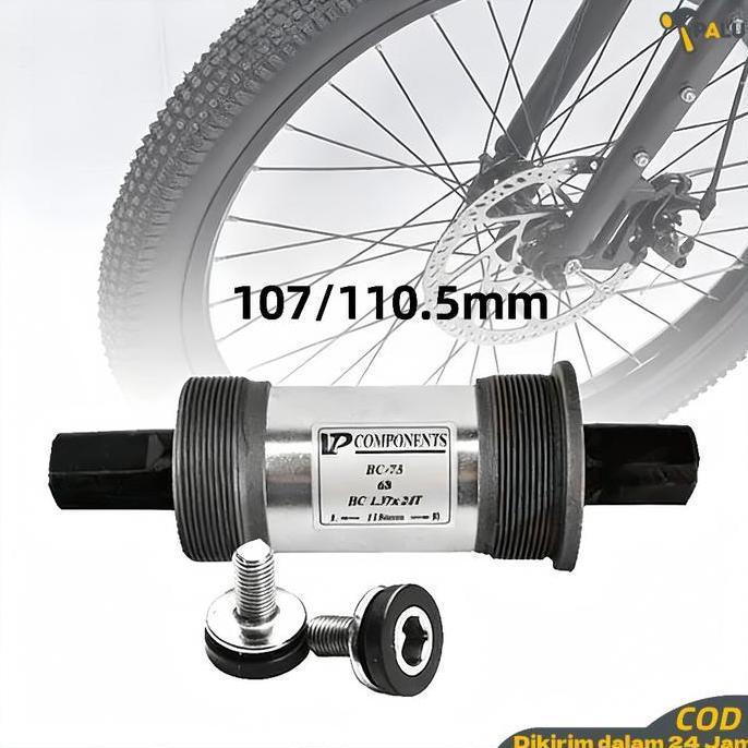 Square Bottom Bracket Sepeda Mountain Bicycle / Bottom Bracket Kotak Bearing