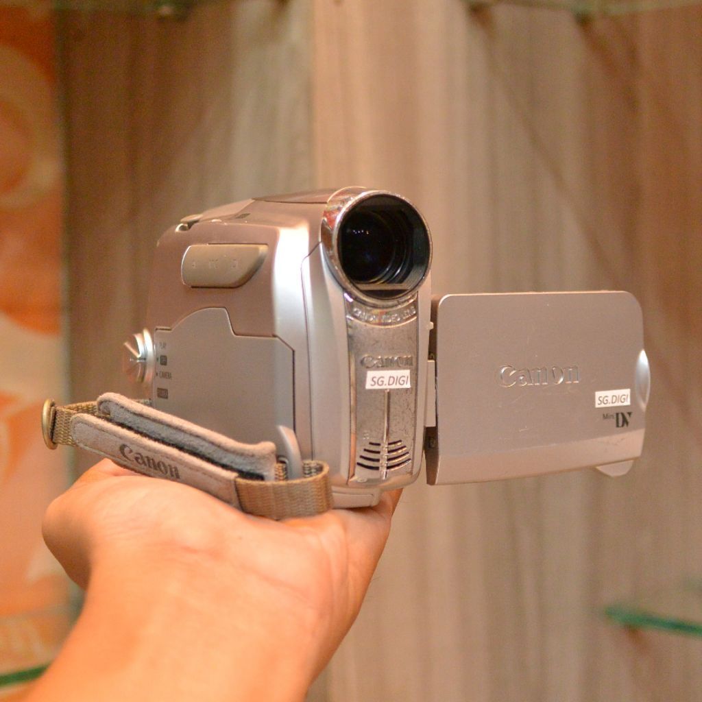 Kamera Camcorder Handycam Canon MD 120 PAL Vintage Handycam Pita Mini DV