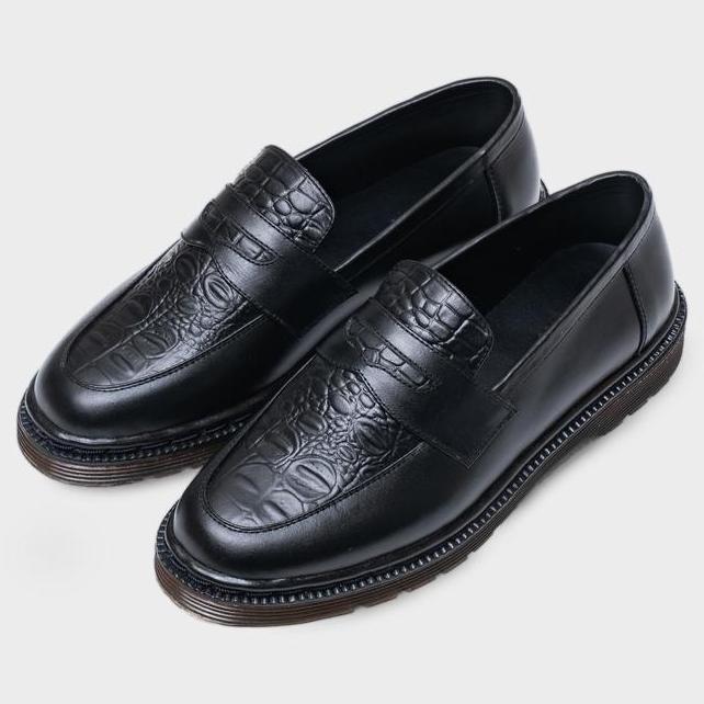 Jovem Loafers Croco Series Bla