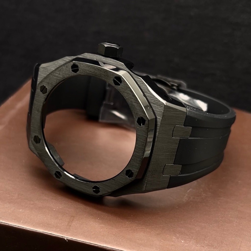 Bnb G-Shock GA-2100/GA-B2100 Case Gen 4 Black Rubber Black