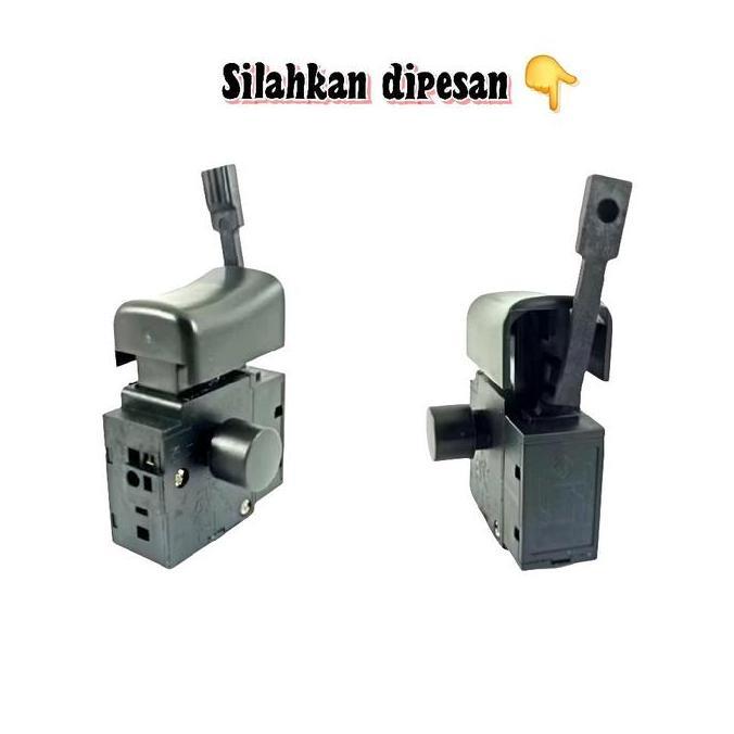 Senuda918 - Makita Switch Bor Maktec Mt60 Mt80B Saklar Bor Makita Hp1630 M0600B M0801B Mesin Bor Tan