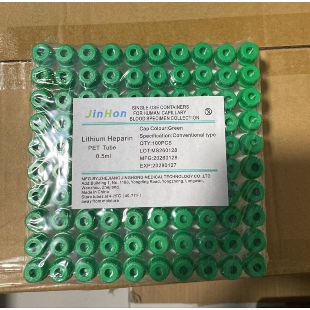 microtube Heparin | Heparin 0.5ml |Heparin Tube | Heparin | Heparin Gabung | Mini Heparin