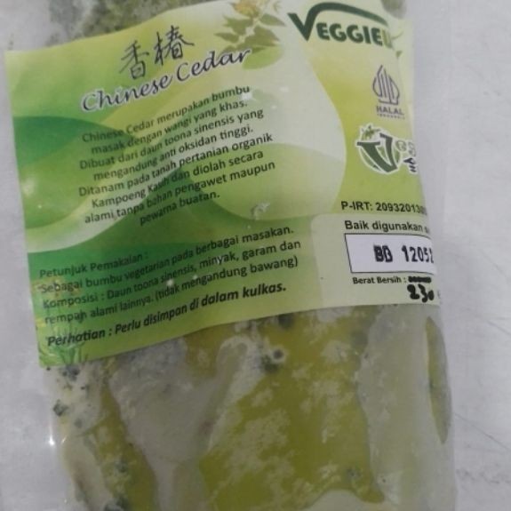 Veggieway Chinese Cedar / Xiang Chun bumbu vegetarian 230 gram