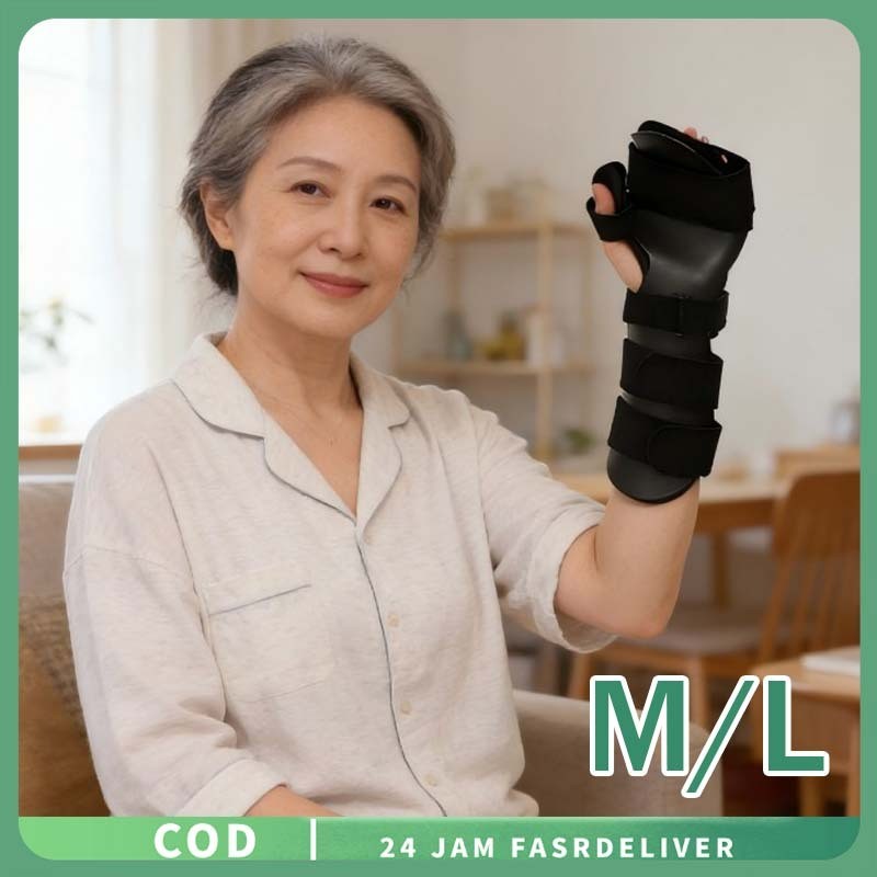 Wrist Splint Tangan Nyaman Dan Mudah Bernapas Carpal Tunnel Splint Tali Elastis Cts Splint Tangan