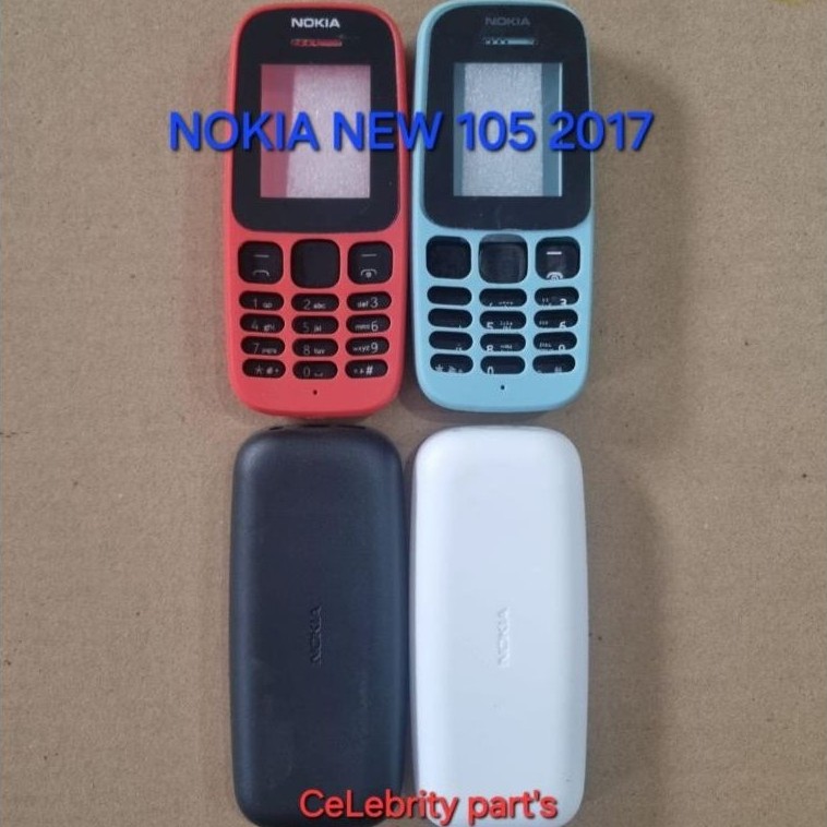 CASING NOKIA 108 / NOKIA 105 NEW 2017 / NOKIA 105 2013 DEPAN BELAKANG