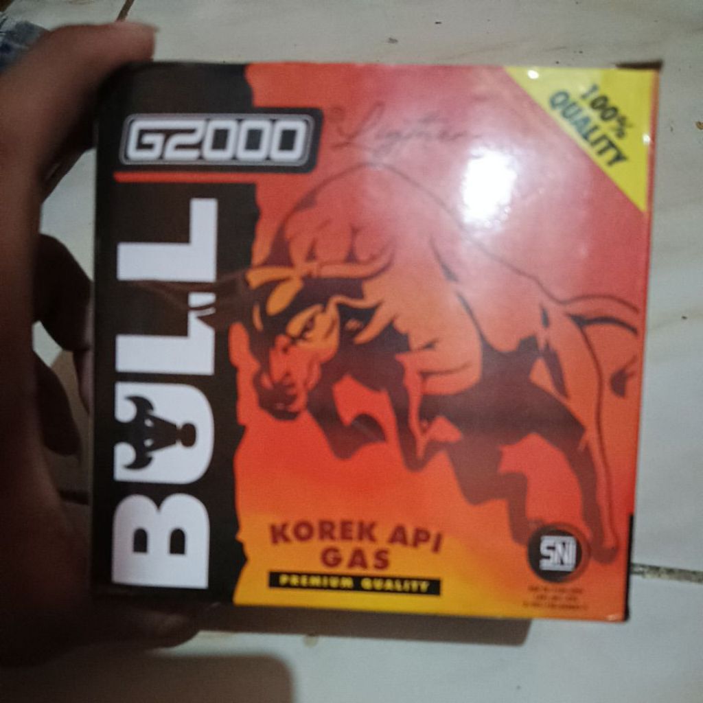 Korek Api Gas Bull G2000 Premium Quality SNI
