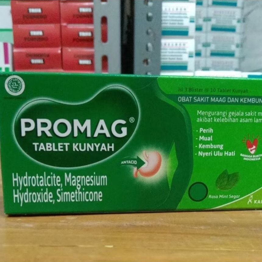 PROMAG TABLET BOX 3 BLISTER X 10 TABLET / Promag Tablet