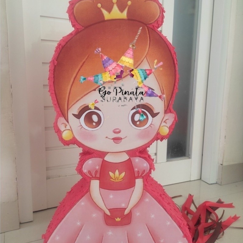 pinata ulang tahun pinata custom princess pinata tarik