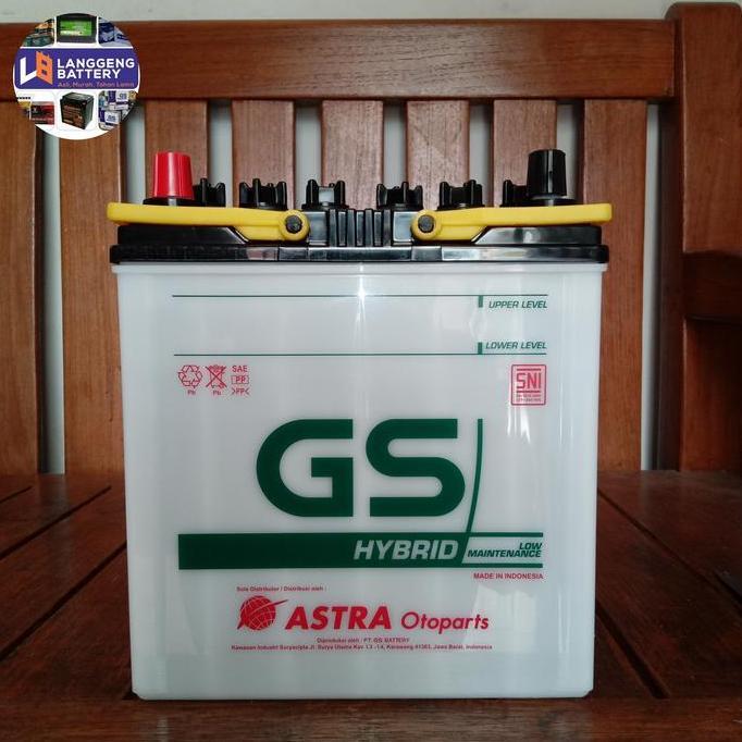 Aki mobil Suzuki Carry Futura NS40 GS astra hybrid aki basah