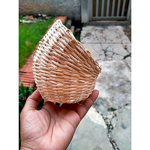 SERAT GOWOK RUMAH HAMSTER SARANG ROTAN SUSUH TEMPAT BERTELUR BURUNG LOVEBIRD ANYAMAN ROTAN
