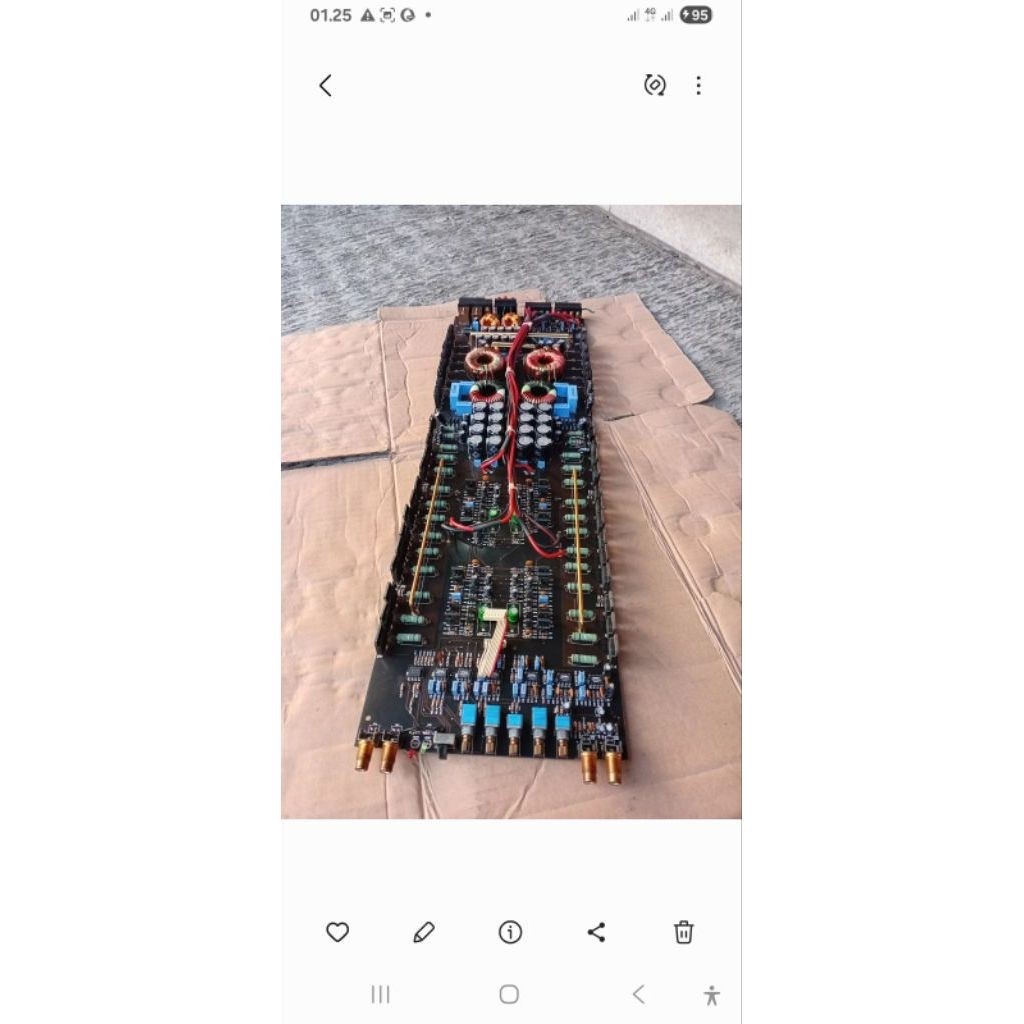PCB kit Power Amplifier 40A