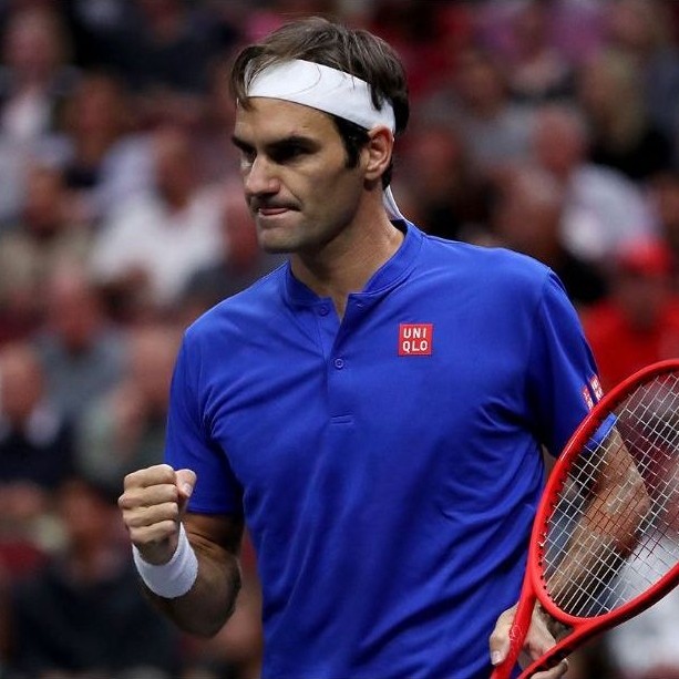 Racket tennis Wilson Pro staff RF97 laver cup red 2018 roger federer autograph