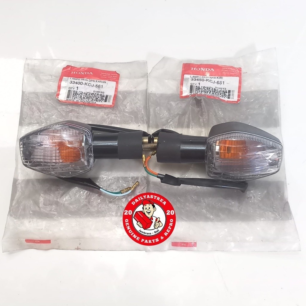 LAMPU SEIN RITING RETING DEPAN KANAN KIRI HONDA TIGER REVO OLD LAMA ORIGINAL ORI AHM 33400 33450-KCJ