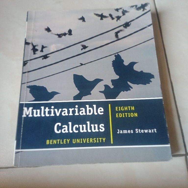 Buku Multivariable Calculus Bentley University Eighth Edition James Stewart