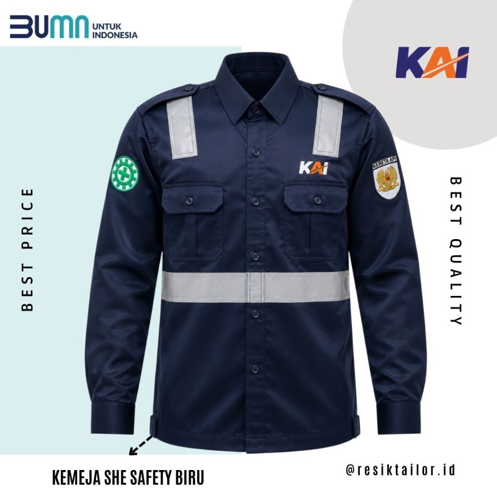 Seragam Safety R6 PT.KAI