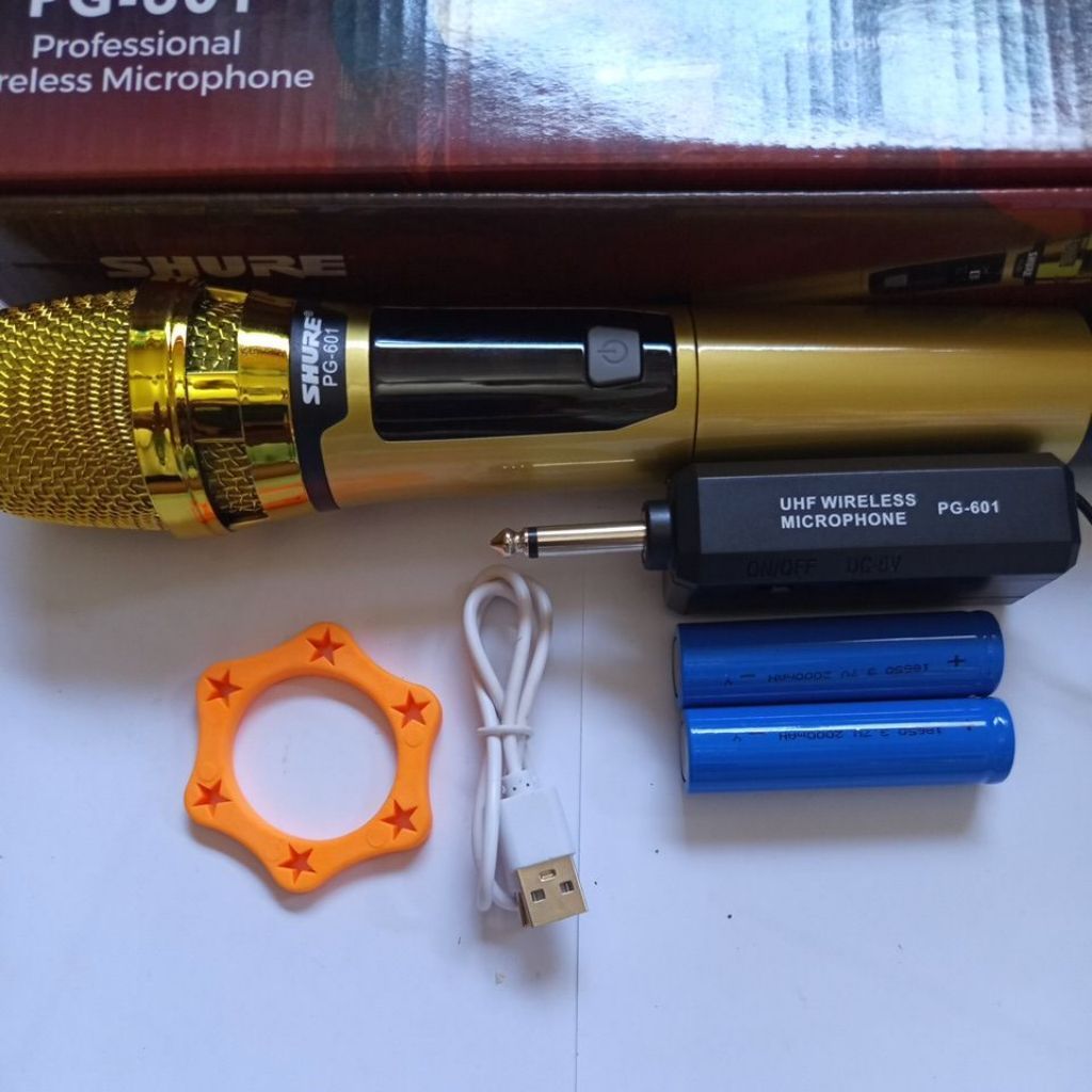 MIC SHURE PG-601 WIRELESS