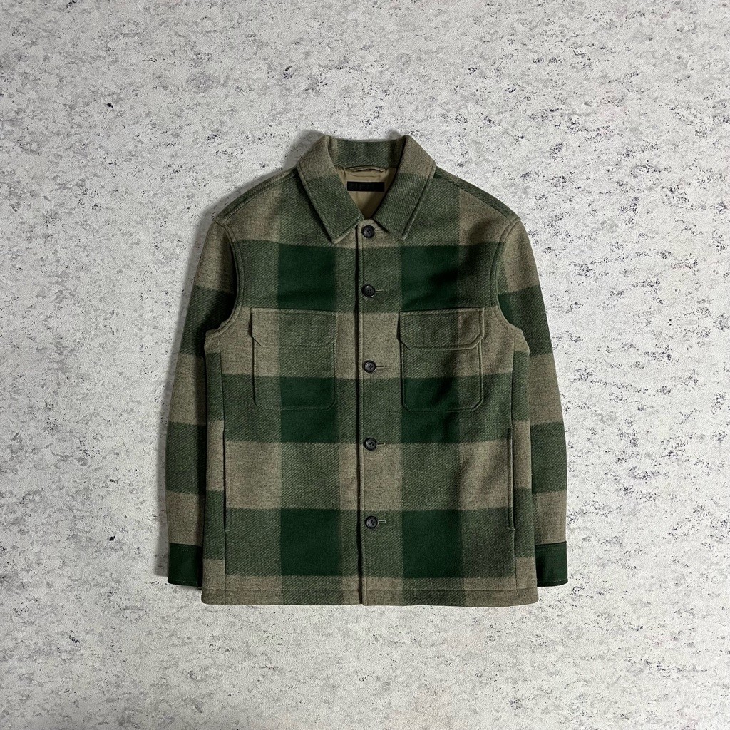 Uniqlo Plaid Overshirt Jacket