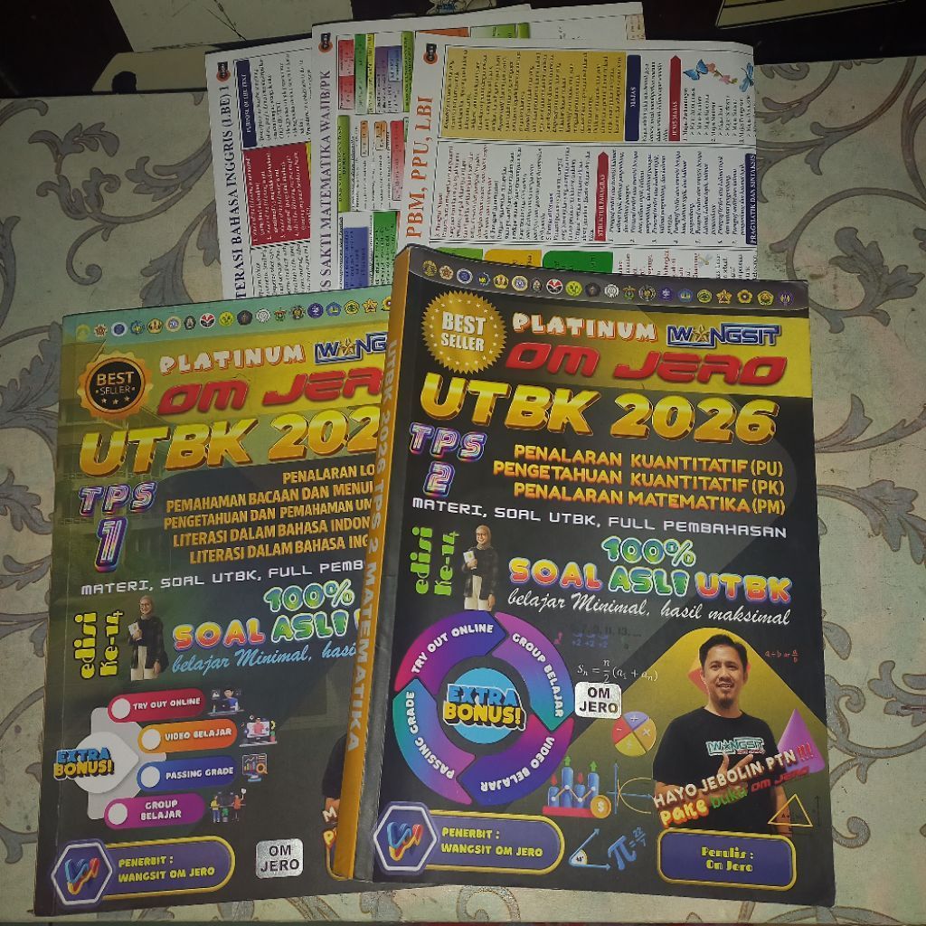 Buku Wangsit Om Jero 2026 Like New + Rumus Sakti + Voucher TO