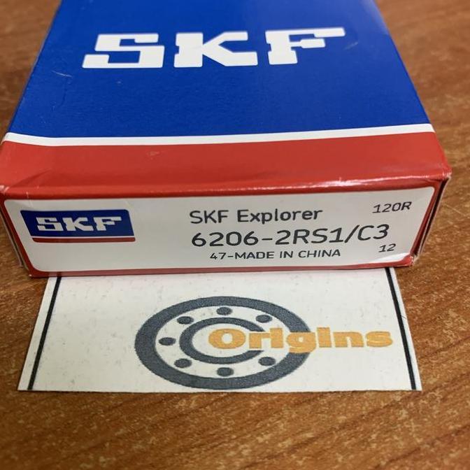 BEARING 6206 2RS C3 SKF ORIGINAL 6206-2RS1/C3 OB89
