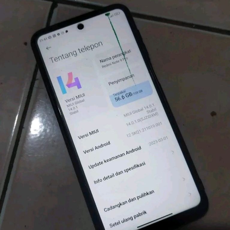 SPAREPART REDMI NOTE 9 PRO | COPOTAN RESMI ORIGINAL