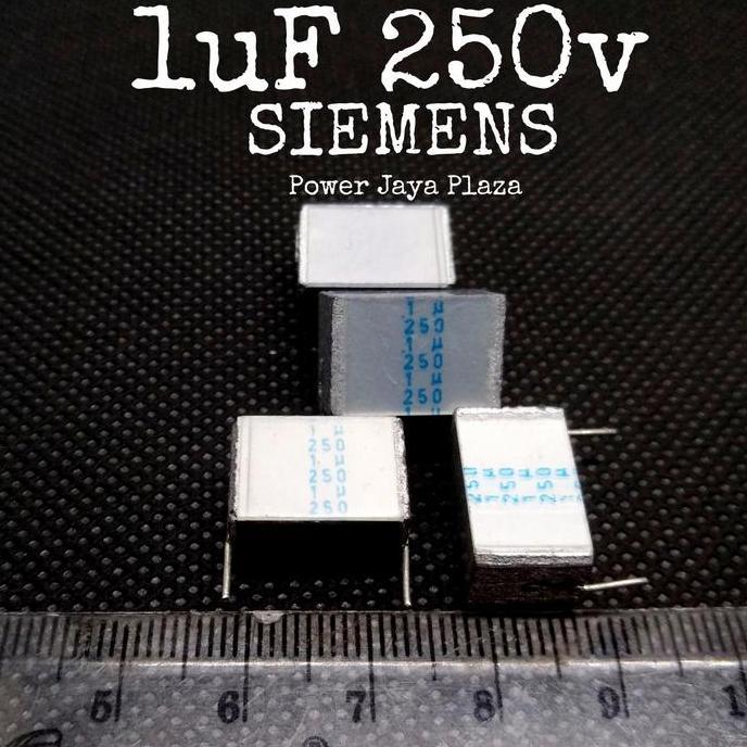 1UF250V 1UF 250V METALIZED POLYESTER CAPACITOR ORIGINAL SIEMENS PJP79