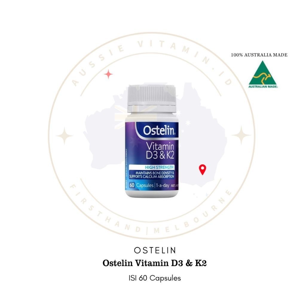 Ostelin Vitamin D3 & K2 60 Kapsul