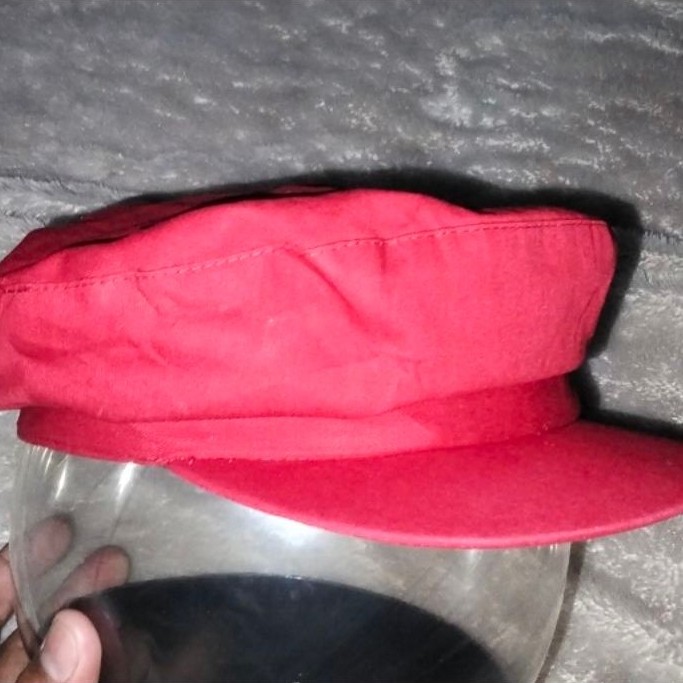 Topi Newsboy ZARA size 58cm Visor Pendek Second