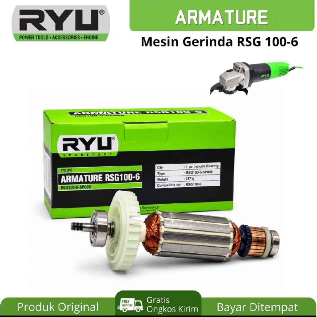 ARMATUR -ANGKER GERINDA RYU RSG 100-6