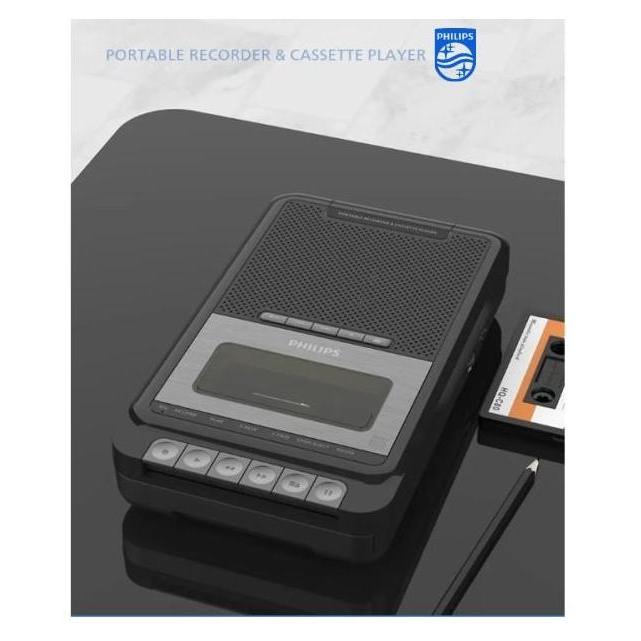 TERBARU - Portable Recorder and Cassette Player - MP3 Player USB and microSD card Player - Cassette 