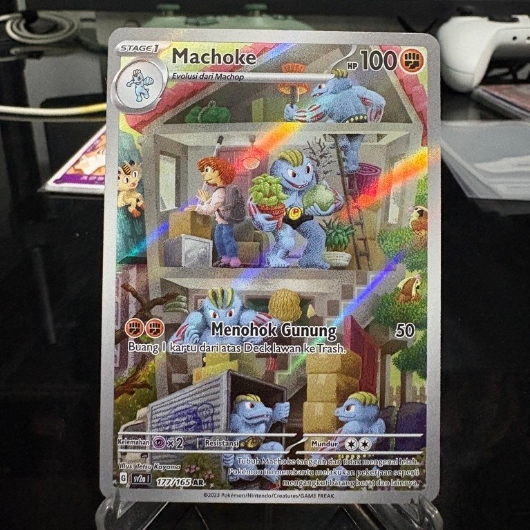 Pokemon Card Machoke AR