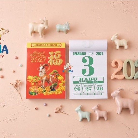Kalender Harian Sobek AO Tahun 2027 Medium