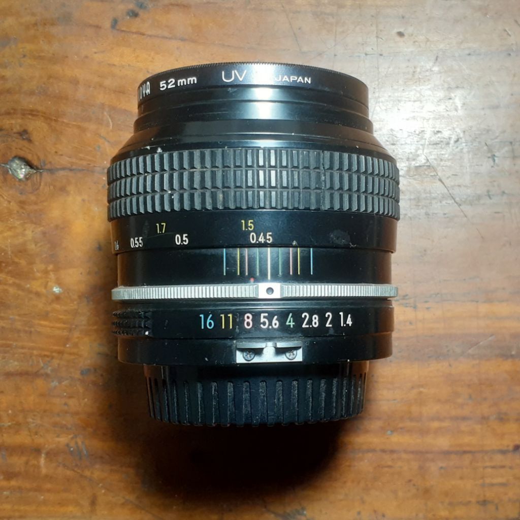 Lensa Manual Nikon 50mm f1.4 Pre-AI