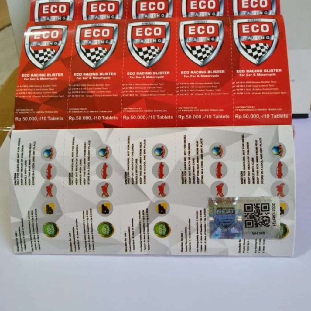 ECO racing motor 1 blister isi 50 pil