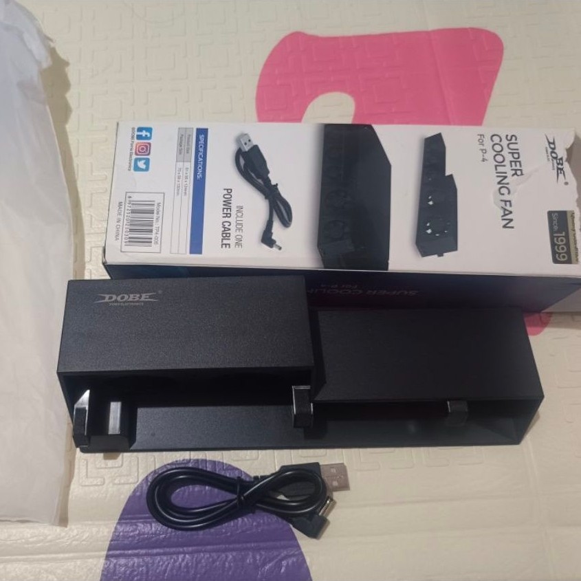 dobe cooling fan ps4 fat bekas seperti baru